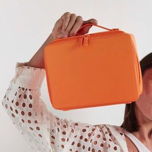 BÉIS / Beis:  Cosmetic Case - Creamsicle NWT